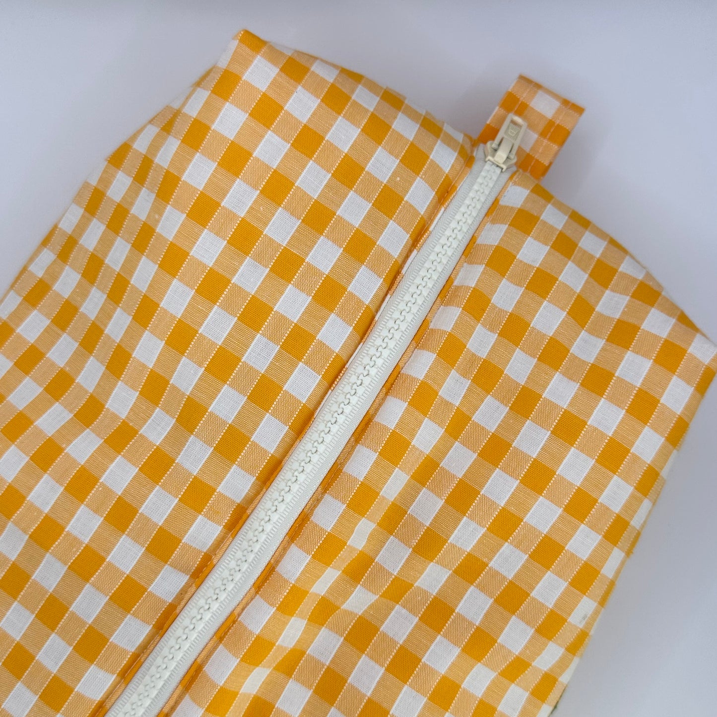 Trousse de toilette Vichy Jaune