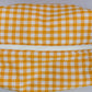 Trousse de toilette Vichy Jaune