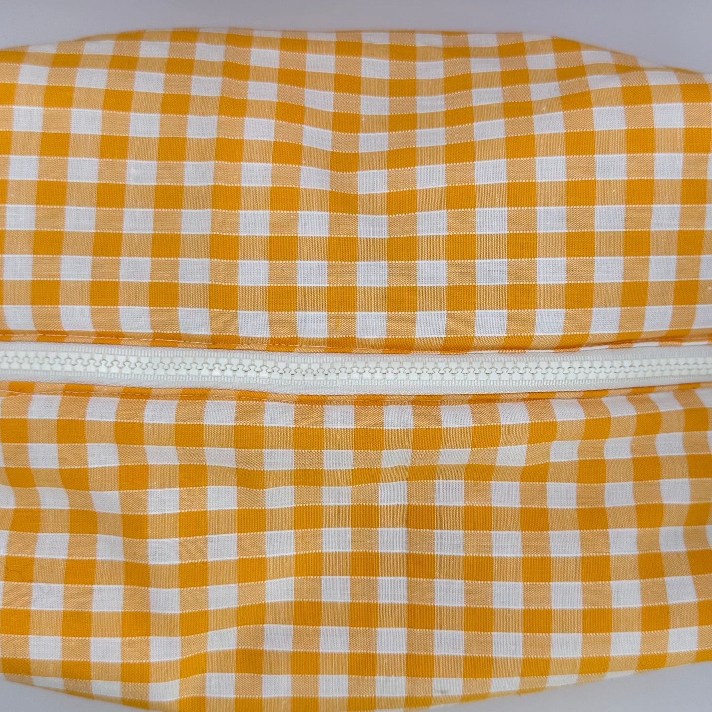 Trousse de toilette Vichy Jaune