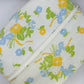Trousse de toilette Fleurs Orange Bleu