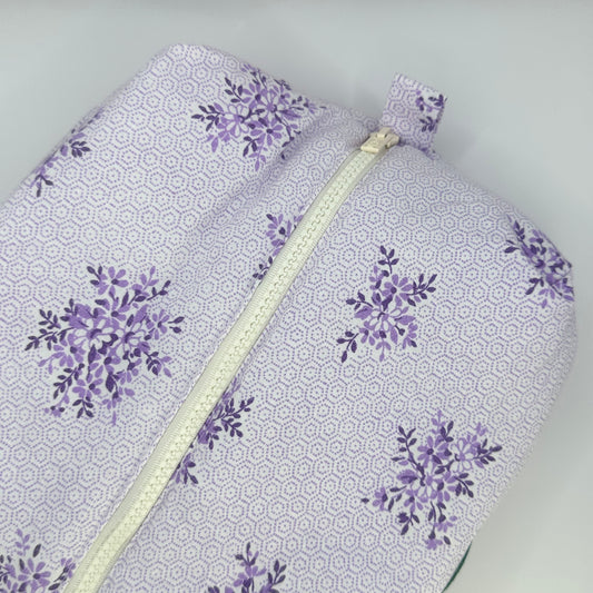 Trousse de toilette Lila Fleurs