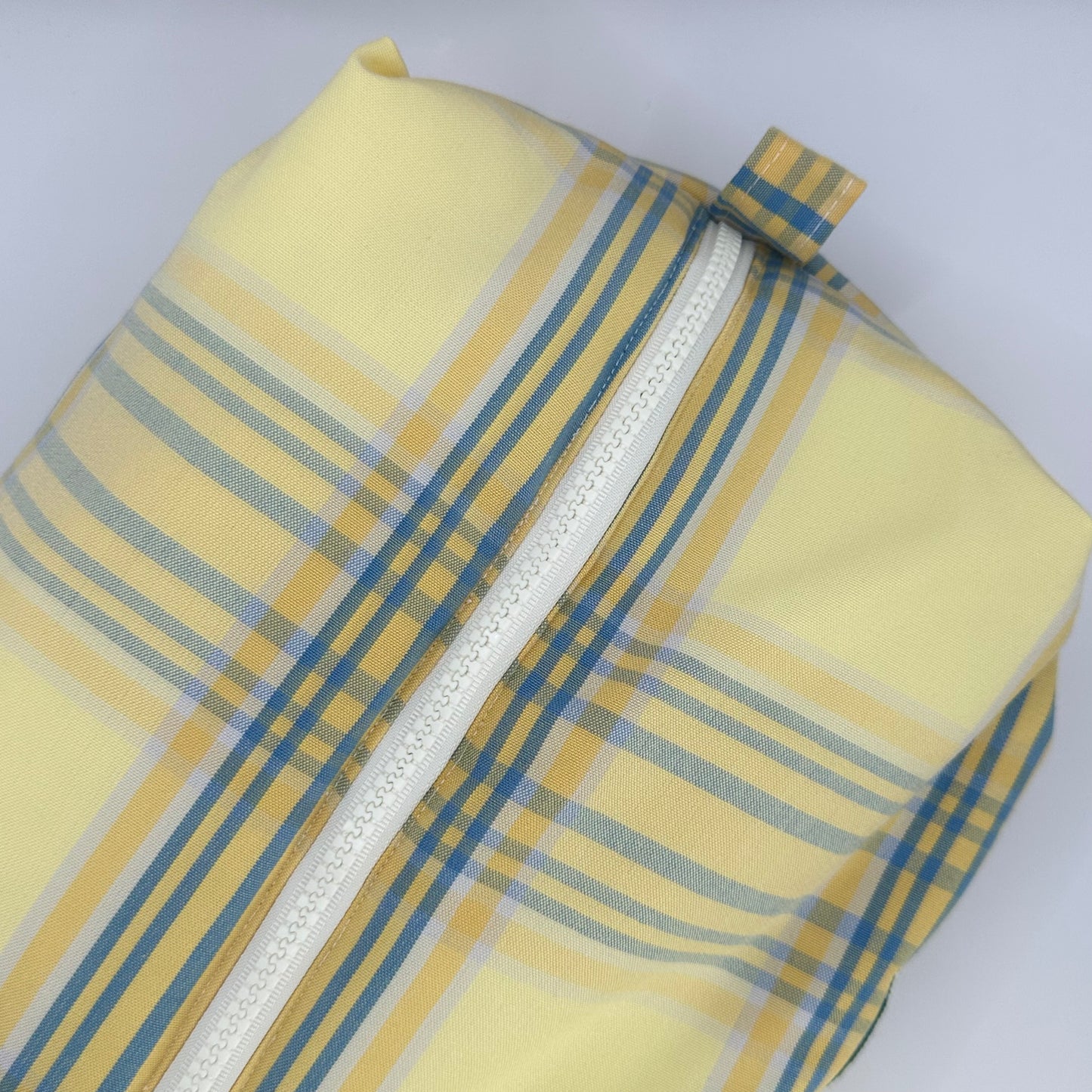 Trousse de toilette Jaune Carreaux