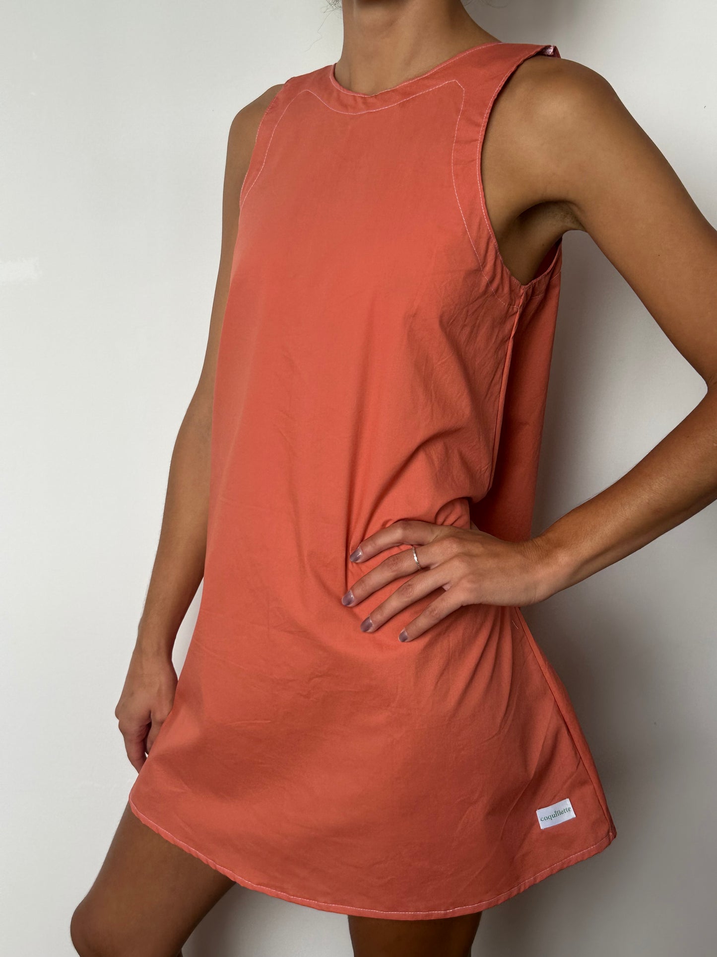 Robe Col Uni Terracotta