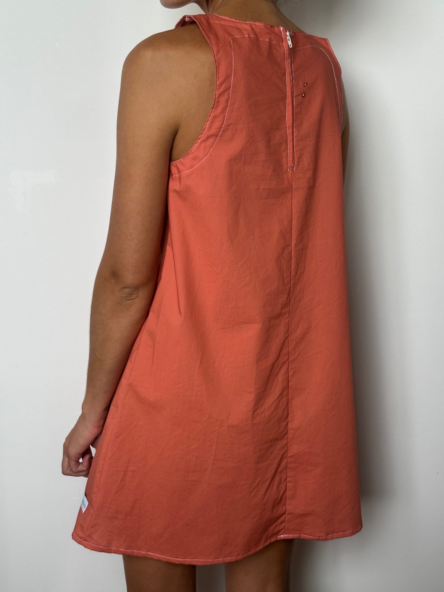 Robe Col Uni Terracotta