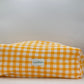 Trousse de toilette Vichy Jaune