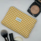 Pochette Vichy Jaune