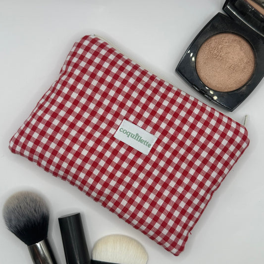 Pochette Vichy Rouge