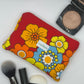 Pochette Rouge Fleurs