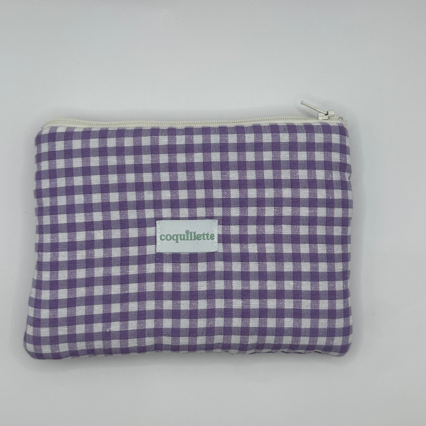 Pochette Vichy Violet