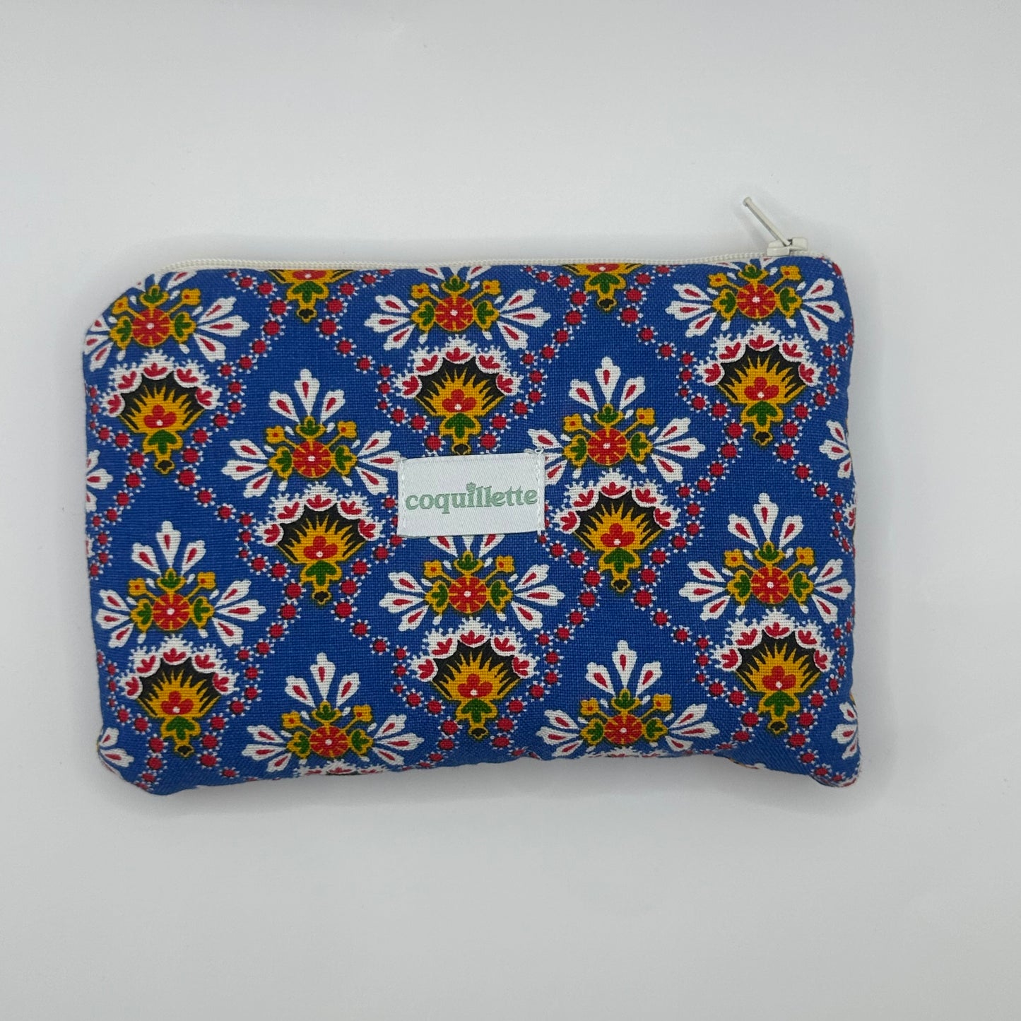 Pochette Bleu Motifs