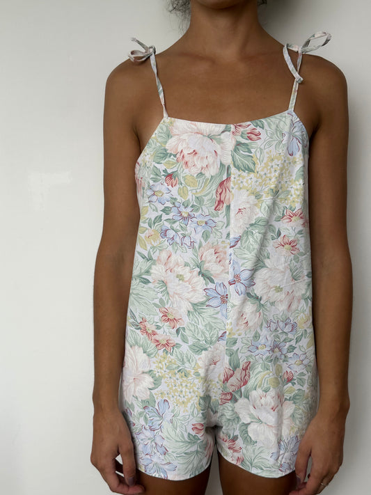 Combishort Fleurs Verte