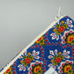 Pochette Bleu Motifs