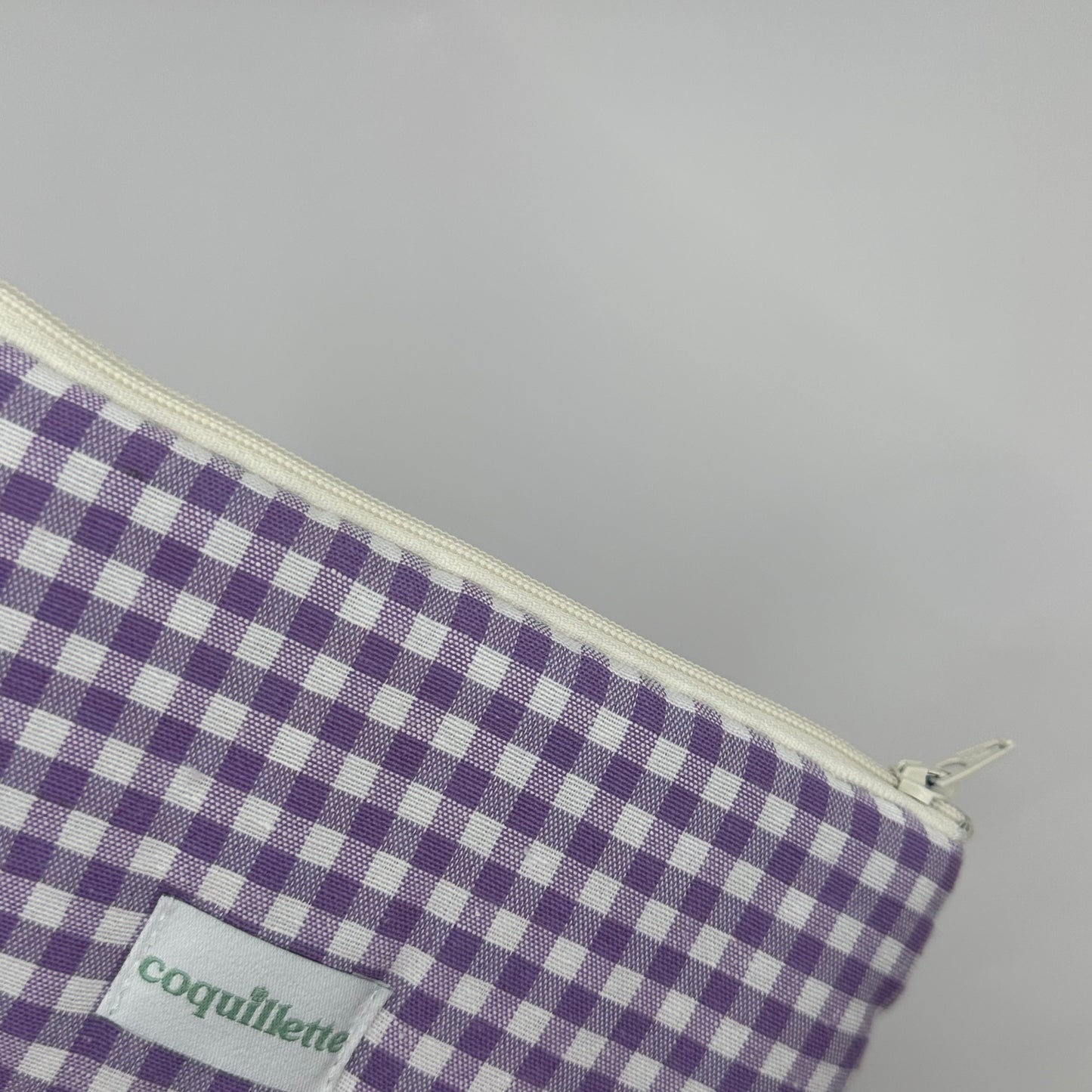 Pochette Vichy Violet