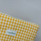 Pochette Vichy Jaune