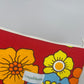 Pochette Rouge Fleurs