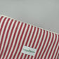 Pochette Rayé Rouge