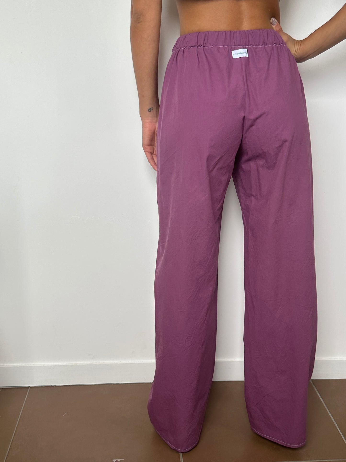 Pantalon Uni violet
