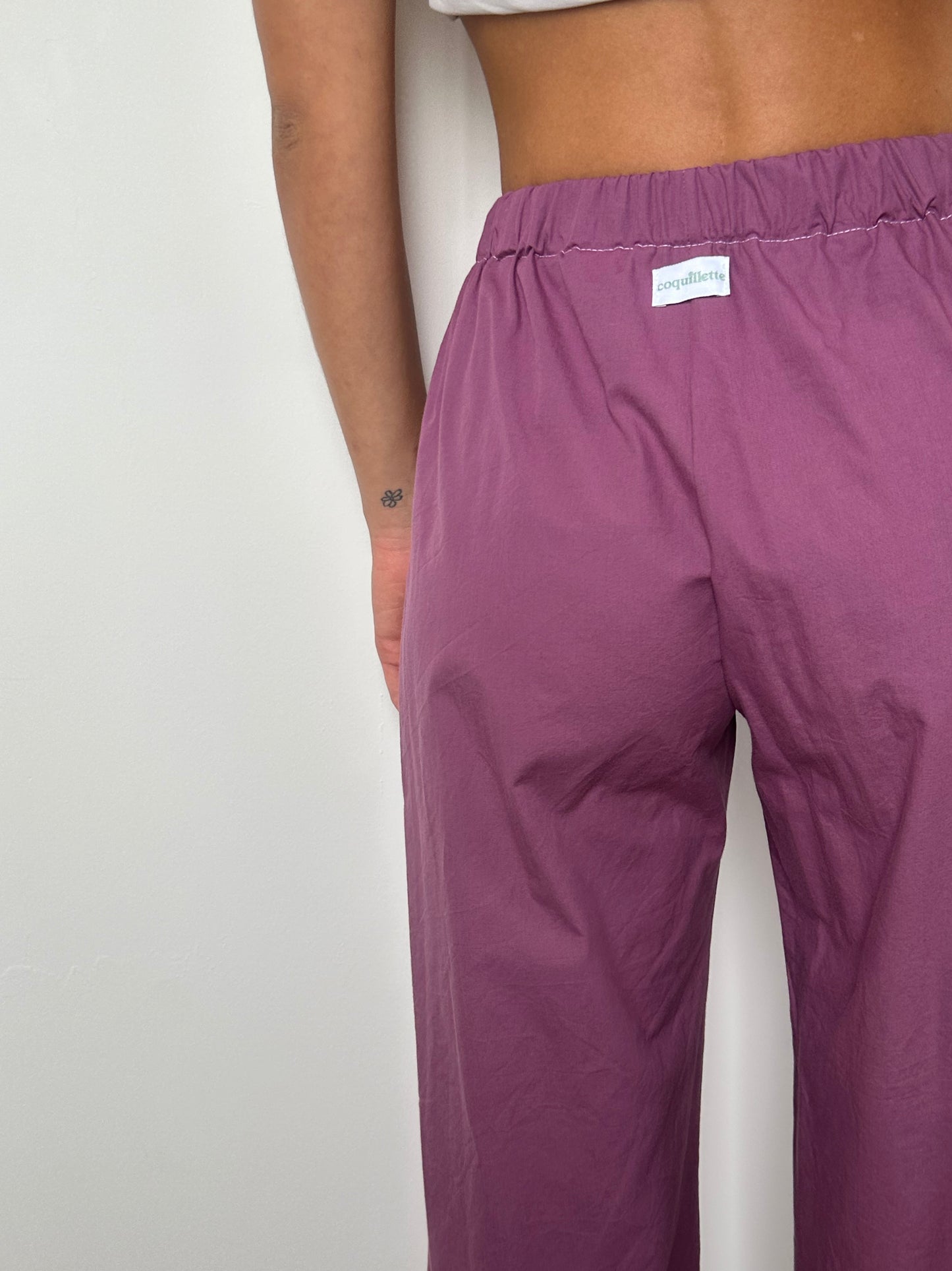 Pantalon Uni violet