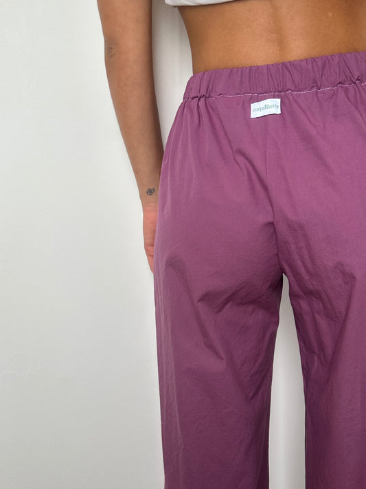 Pantalon Uni violet