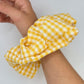 Grand Chouchou Vichy Jaune