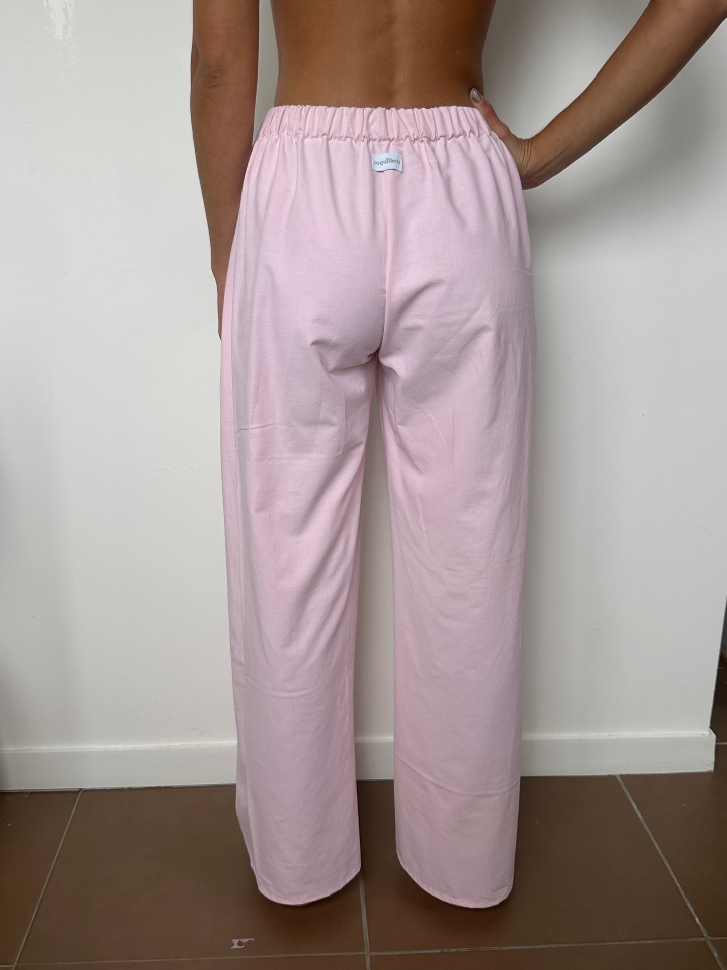 Pantalon Uni Rose