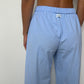 Pantalon Uni Bleu