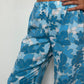 Pantalon Feuille Bleu