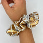 Chouchou Marron Carreaux