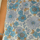 Haut Noeud Fleurs Bleu