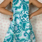 Robe Col Turquoise