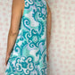 Robe Col Turquoise