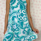 Robe Col Turquoise