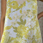 Robe Col Fleurs Vert