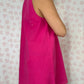 Robe Col Uni Fuchsia