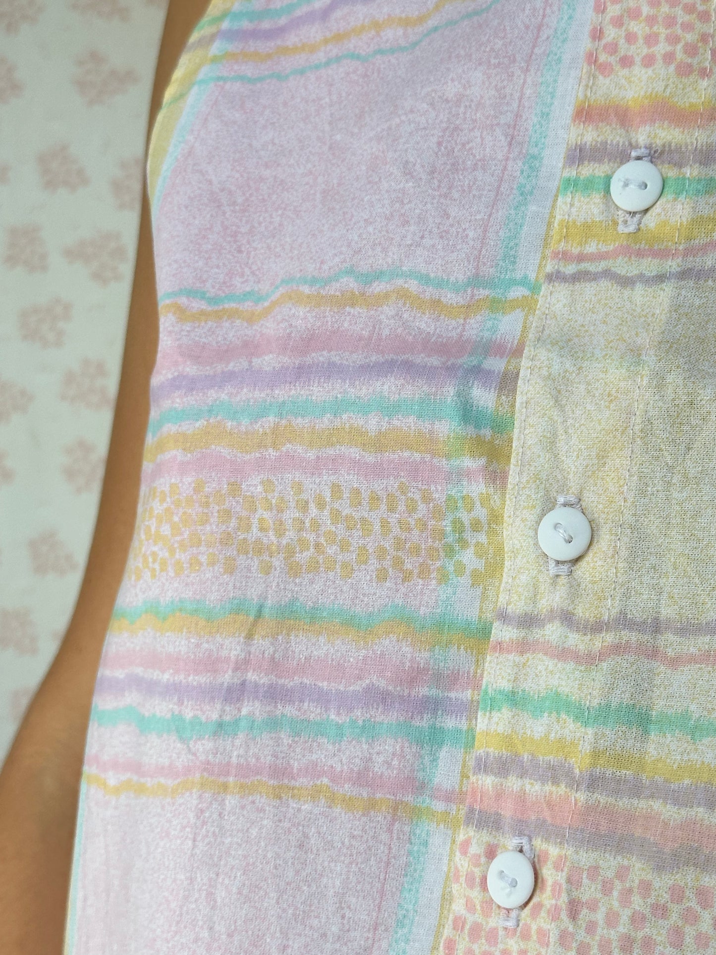 Haut Bouton Pastel