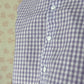 Haut Bouton Vichy Violet