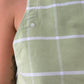 Robe Col Verte Carreaux