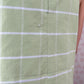 Robe Col Verte Carreaux