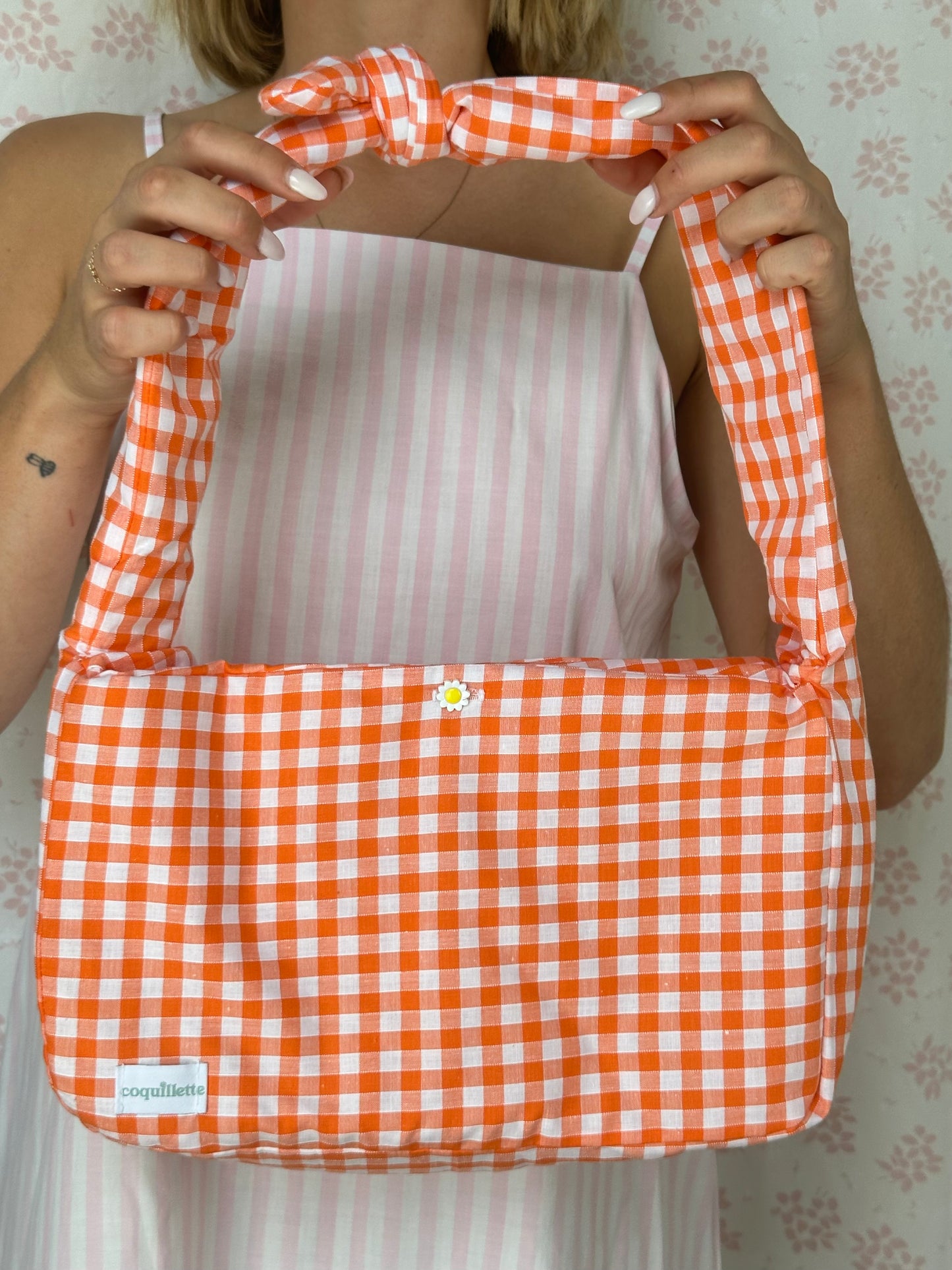 Sac Vichy Orange