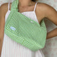 Sac Vichy Vert