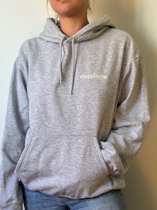 Sweat Capuche Gris T40