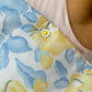 Sac Fleurs bleu jaune