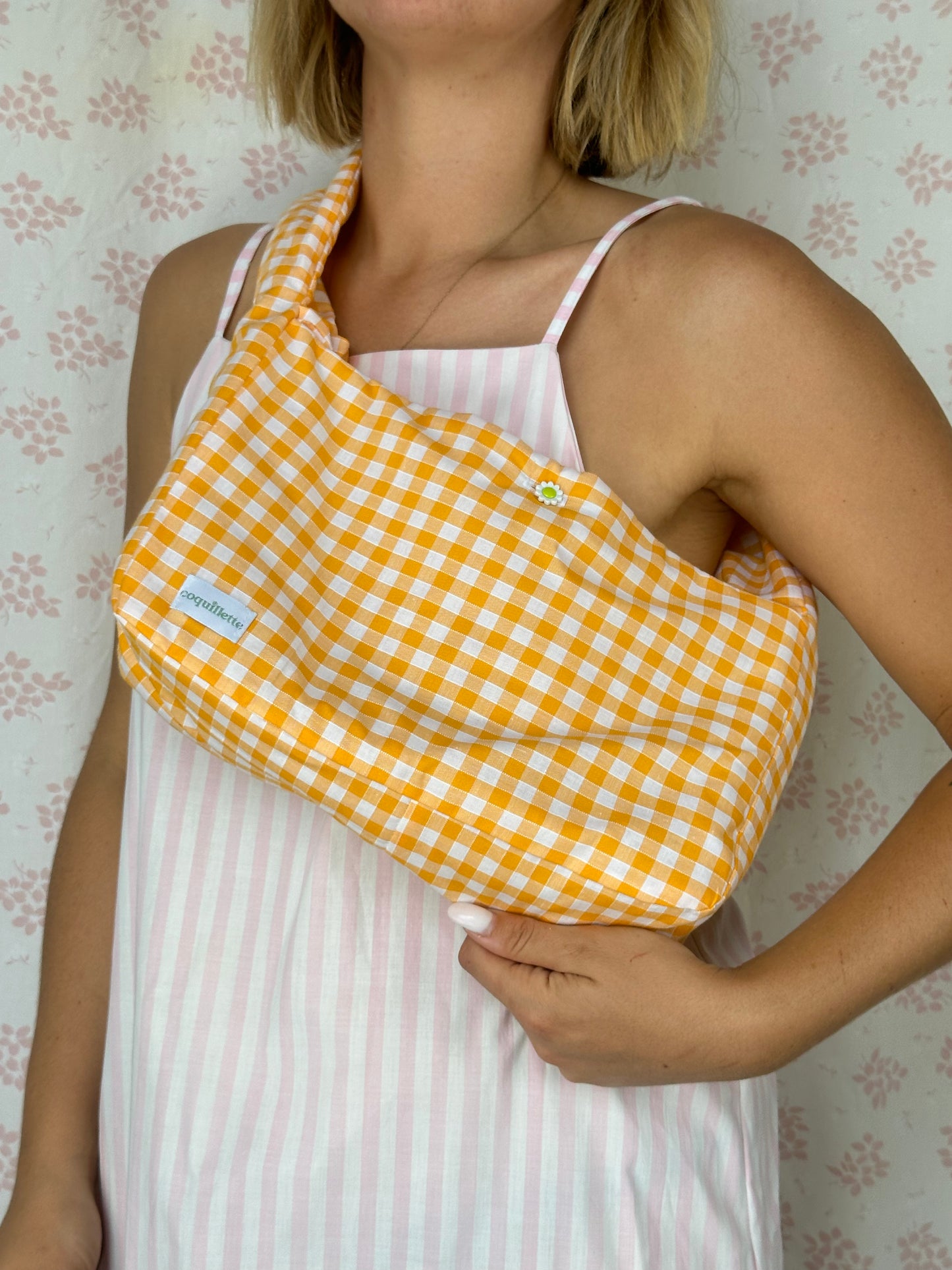 Sac Vichy Jaune