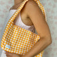 Sac Vichy Jaune