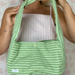 Sac Rayé Vert