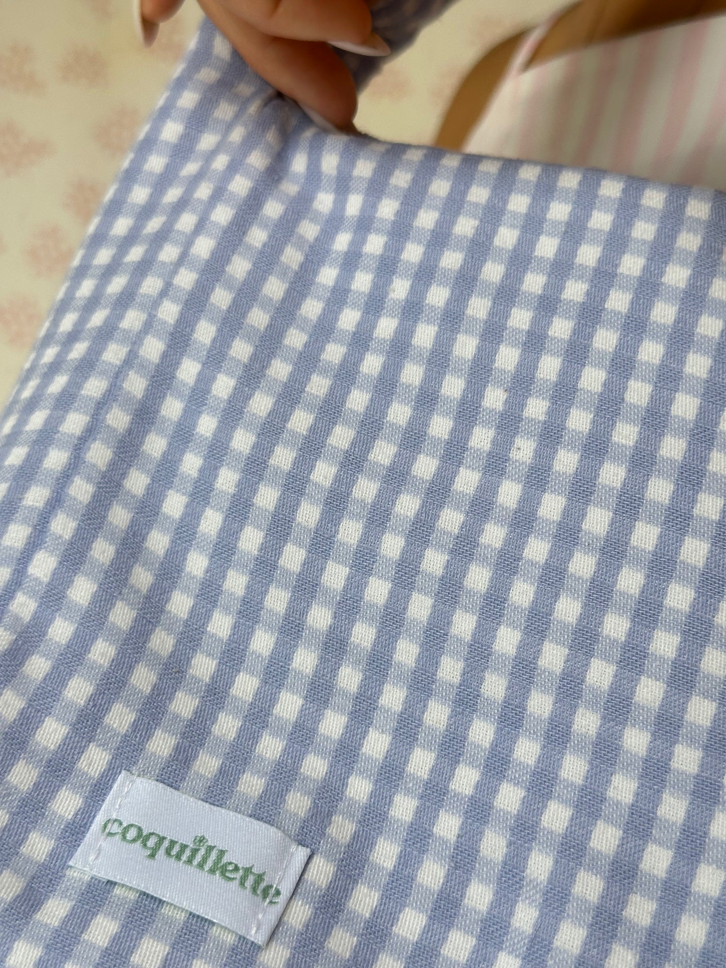 Sac Vichy Bleu