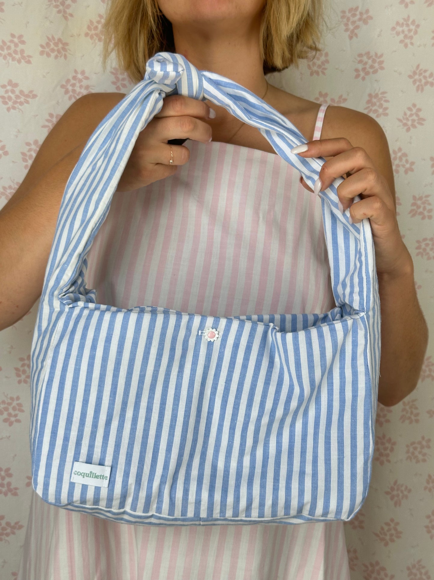 Sac Rayé Bleu