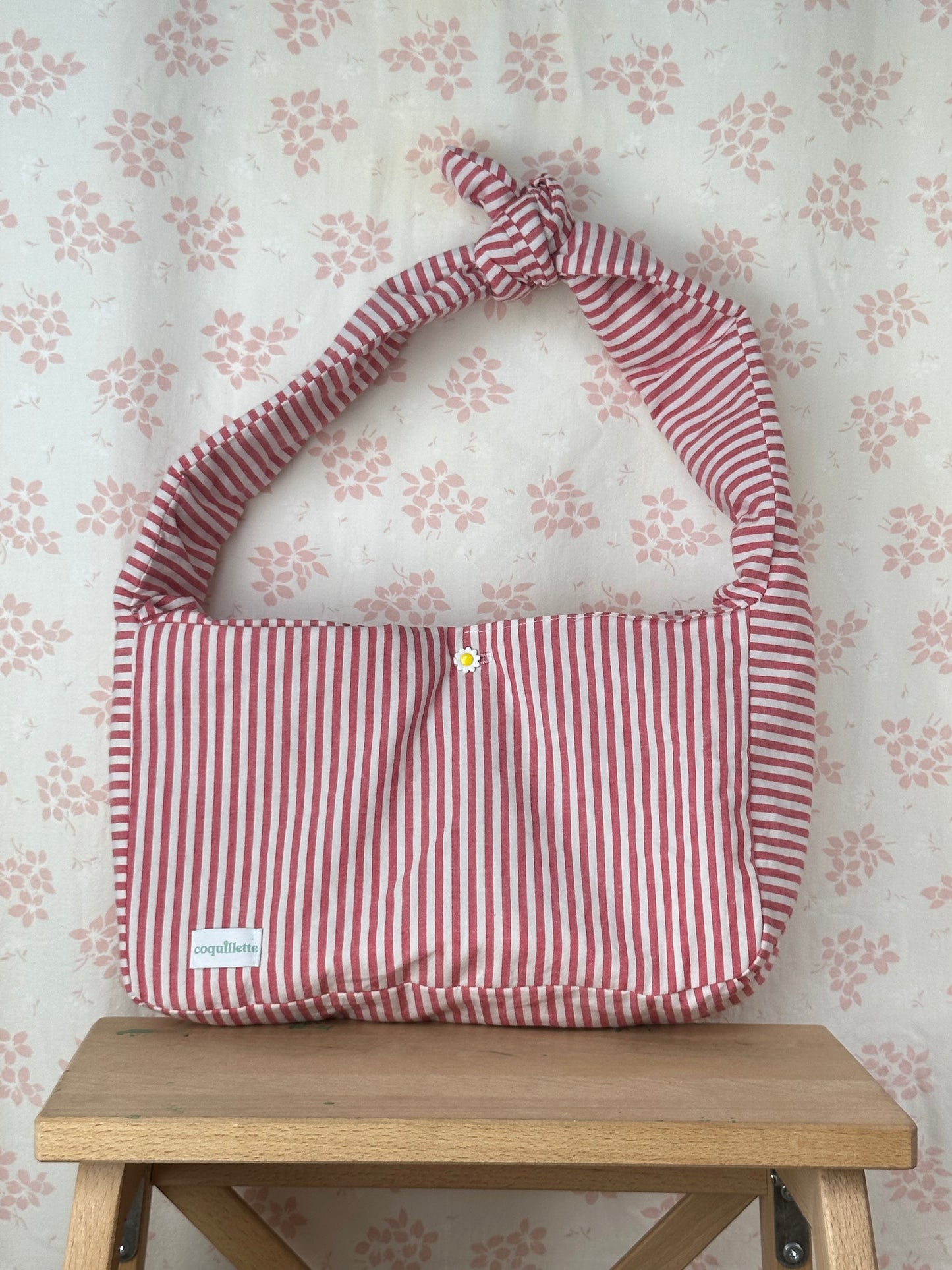 Sac Rayé Rouge