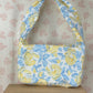 Sac Fleurs bleu jaune