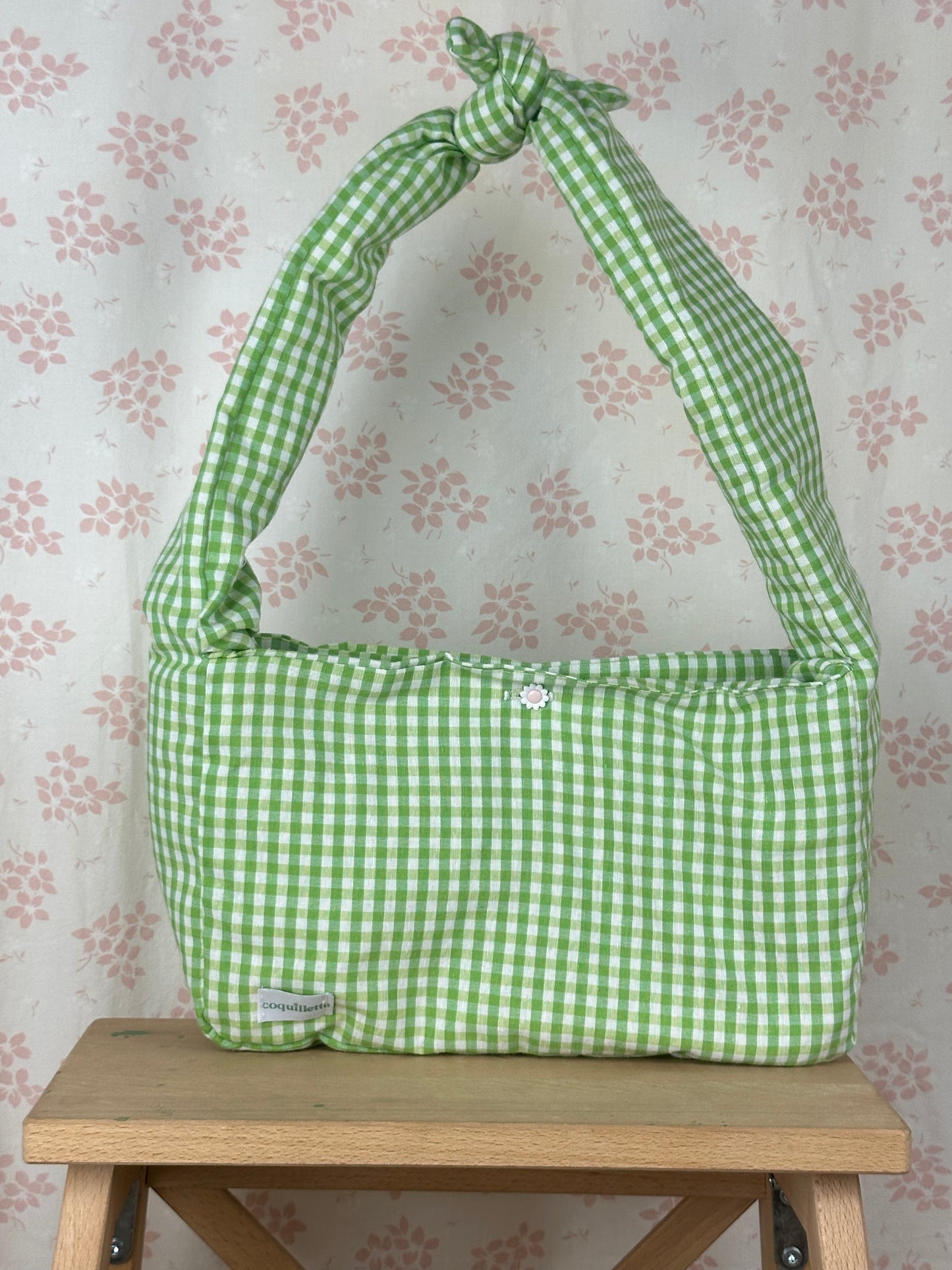 Sac Vichy Vert